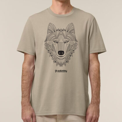 Tričko pánske/unisex vlk
