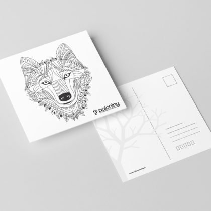 Pohľadnica Vlk
